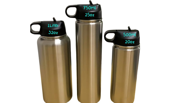 32oz Hydro, Stainless Steel, Double Walled, Flip Top, Water Bottle, - Stainless Steel Blanks R Us Australia#