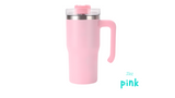 Sublimation Tumbler with Handle, 20oz/600ml Matte