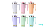 Sublimation Tumbler with Handle, 20oz/600ml Matte