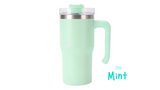 Sublimation Tumbler with Handle, 20oz/600ml Matte