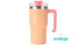 Sublimation Tumbler with Handle, 20oz/600ml Matte