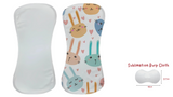 Sublimation Blank Plush Baby Burp Cloth