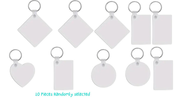 Sublimation Key Rings - Key Chain Blanks R Us Australia#