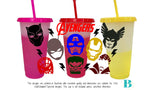 12a. Avengers, 24oz Cold Cup, Stadium Cup, UV DTF wrap. - 24oz UVDTF Blanks R Us Australia#