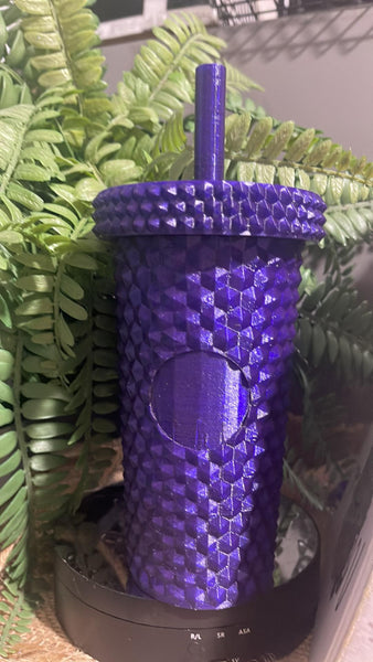 Studded Tumbler, Stash Box, Storage Display  3D printed