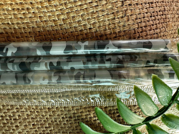 Camouflage Drinking Straw