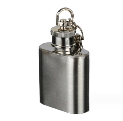 Mini hydro hot sale flask keychain