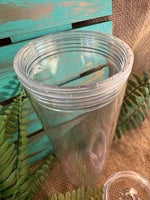 16oz-430mls, Acrylic Double Walled Tumbler,