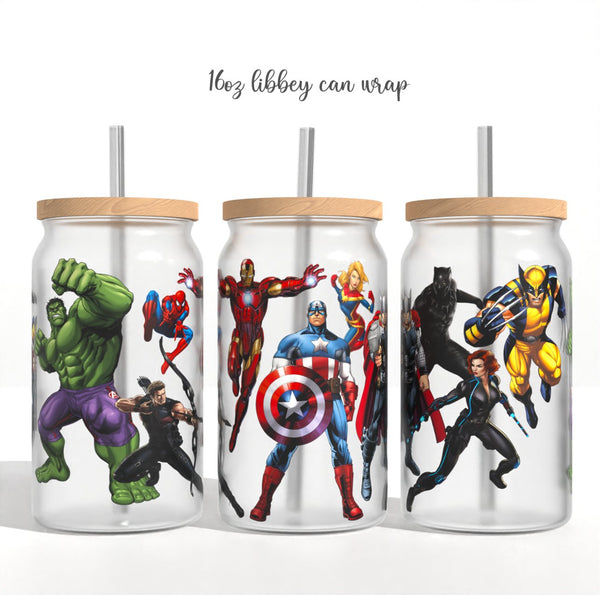 Marvel/Super Hero  Libby & Pen Wrap