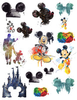 Disney Cut Out Sheet